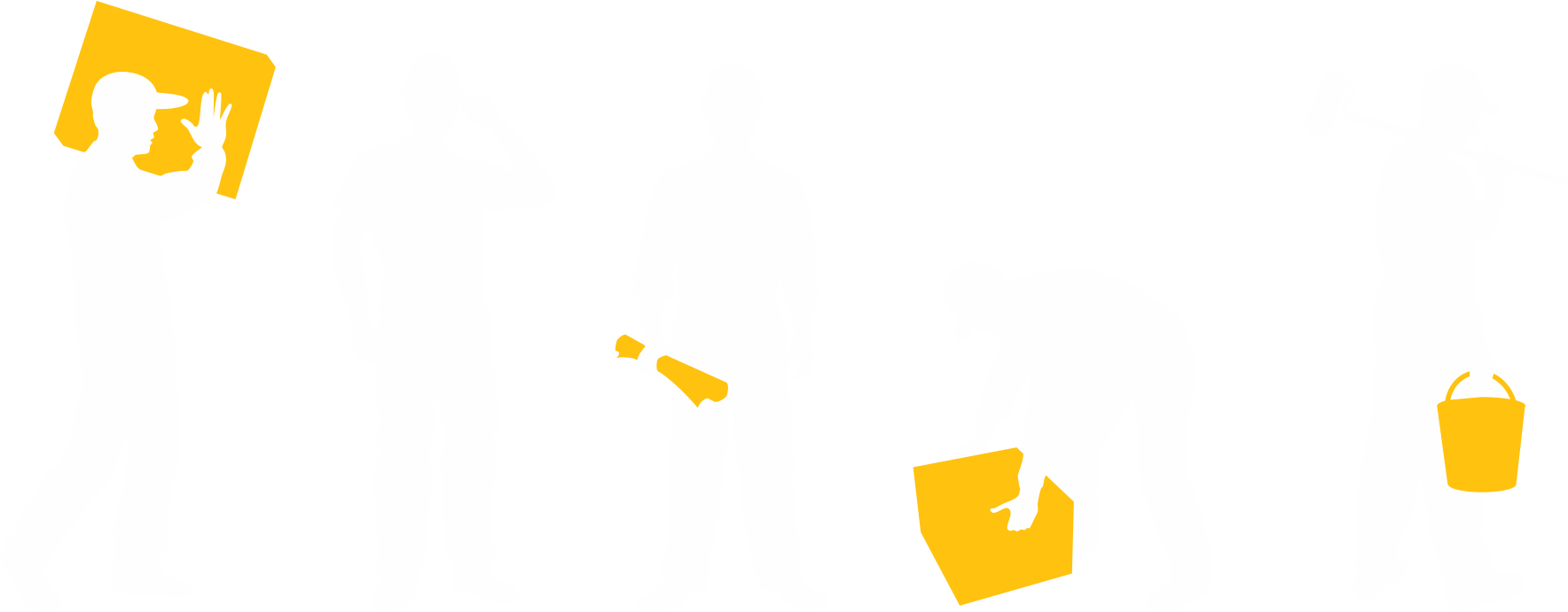 white logo